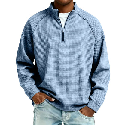 LuKa™ | Wafelgebreid Mannen Sweatshirt