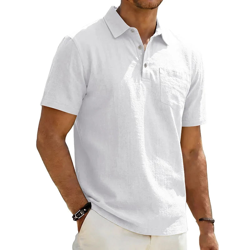 LuKa - Luxe Luchtige herenpolo