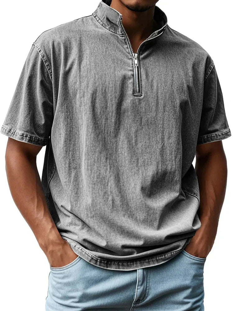 LuKa - Vintage shirt met kraag