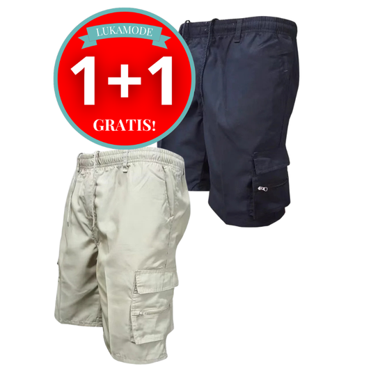 LuKa - Lichtgewicht Casual Cargoshorts