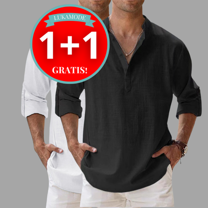 LuKa - Ademend linnen overhemd