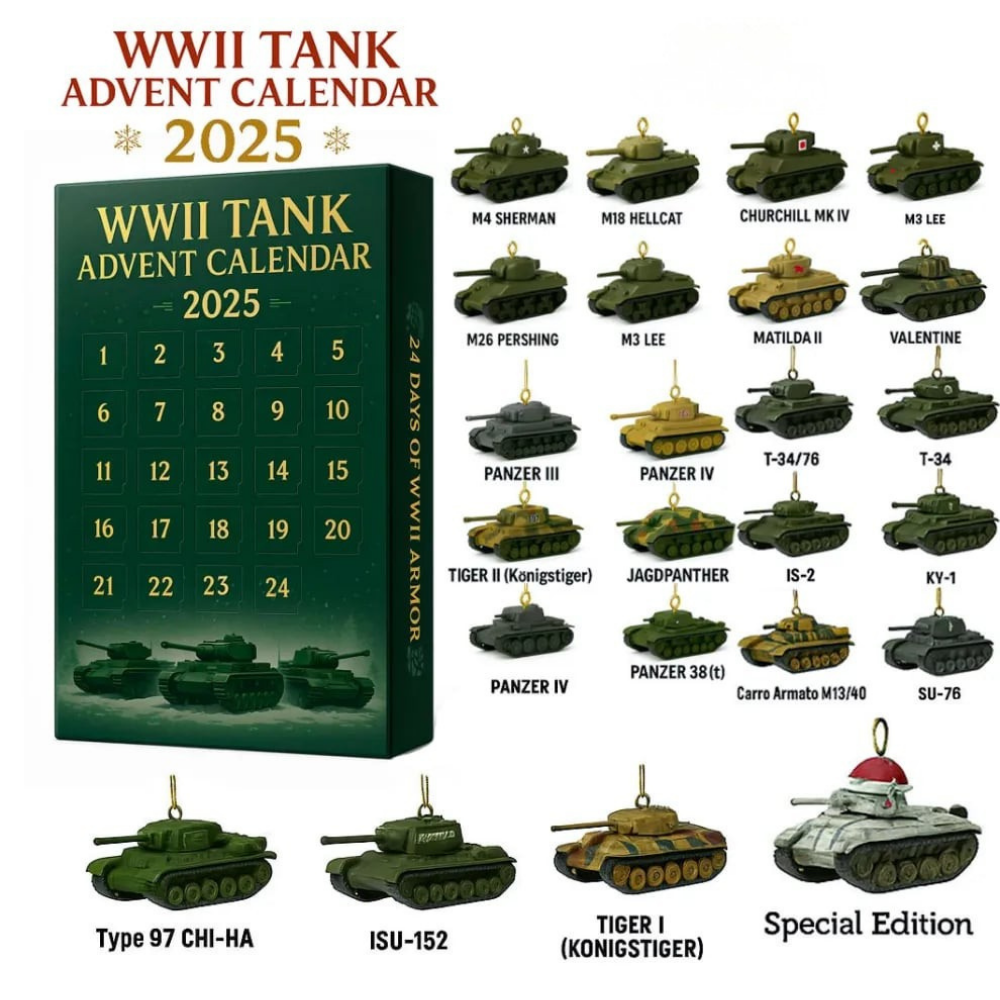 LuKa - Adventskalender WWII Tank