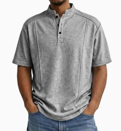 LuKa™ | Vintage Gewassen Shirt Met Knopen
