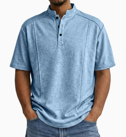 LuKa™ | Vintage Gewassen Shirt Met Knopen