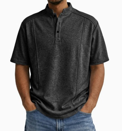 LuKa™ | Vintage Gewassen Shirt Met Knopen