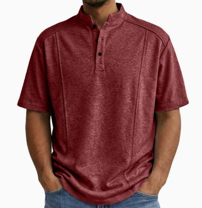 LuKa™ | Vintage Gewassen Shirt Met Knopen