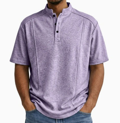 LuKa™ | Vintage Gewassen Shirt Met Knopen