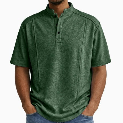 LuKa™ | Vintage Gewassen Shirt Met Knopen