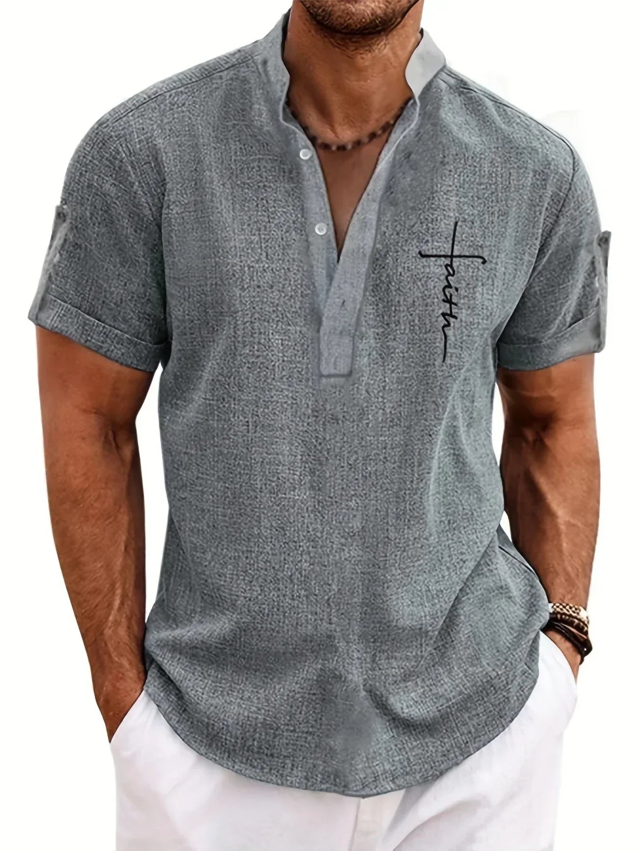 LuKa - Luxe Korte Mouwen Hemd