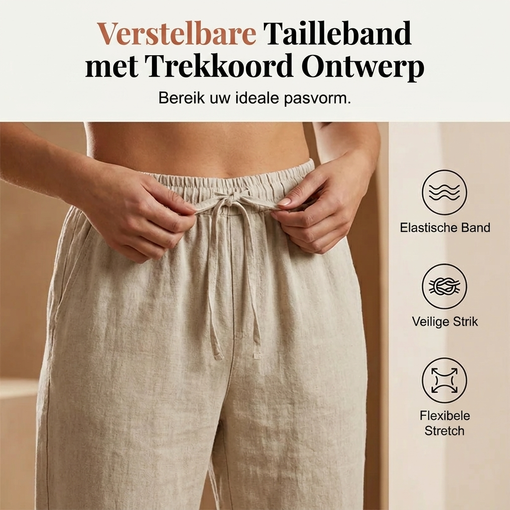 LuKa -  Katoen linnen Dames Shorts