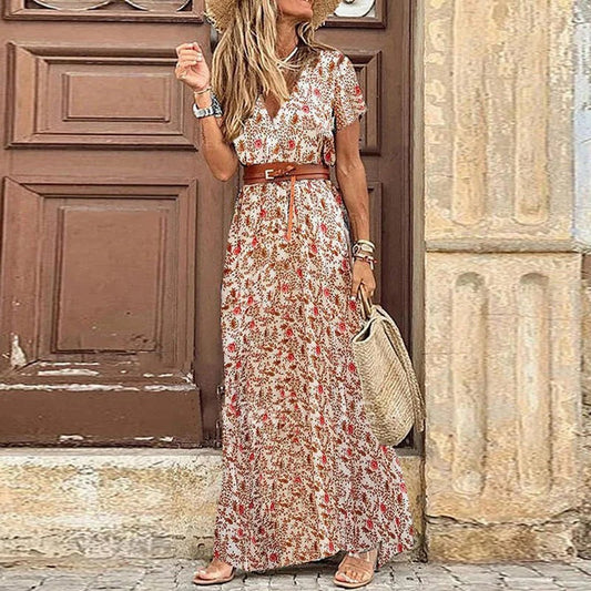 LuKa - Maxi Blanc Jurk